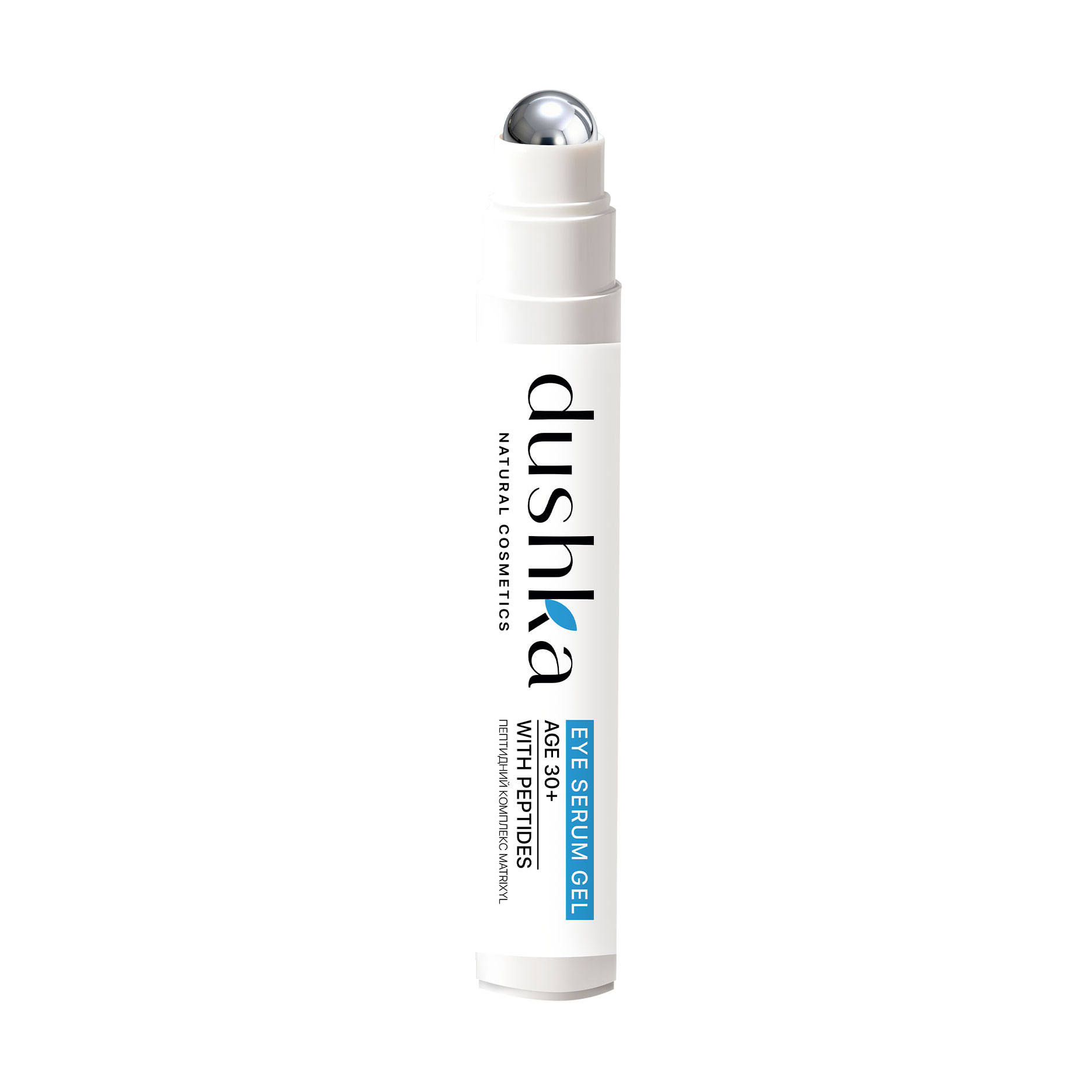 Сироватка-гель для шкіри навколо очей Dushka Eye Serum Gel з пептидами, від 30 років, 15 мл